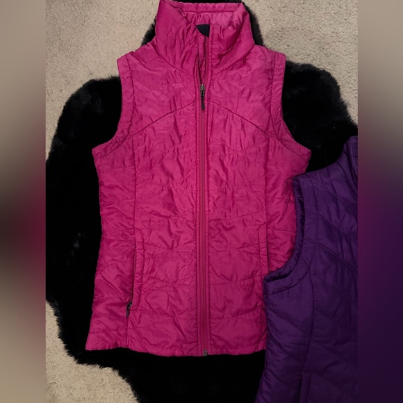 Columbia Women's Pink and Purple Vests Omni Heat - Picture 3 of 6